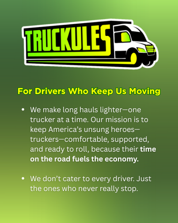 for drivers who keep us moving