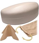 MyEyeglassCase Large Curved Sunglasses Case - Women Hard Shell Glasses Holder - XL Large Eyeglass...