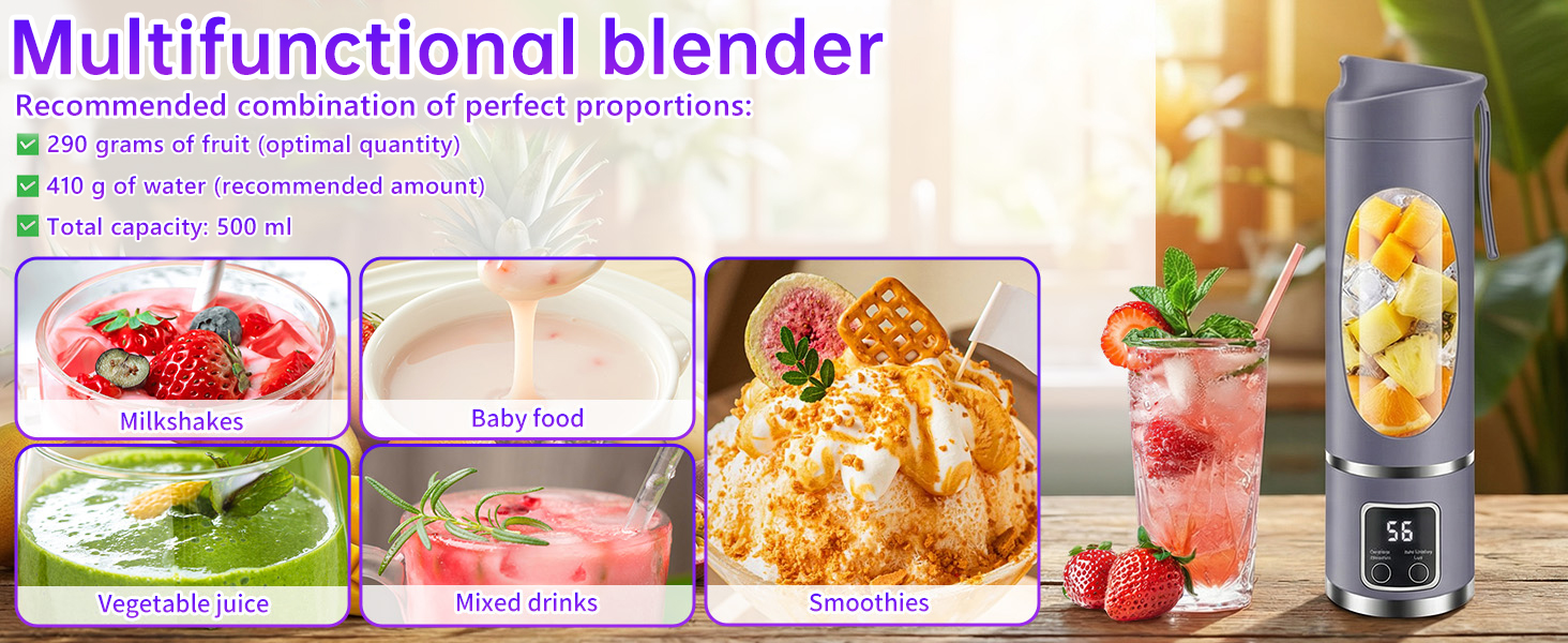 portable juicer blender