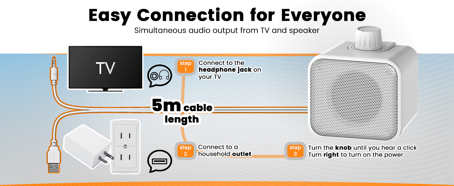 portable tv speakers