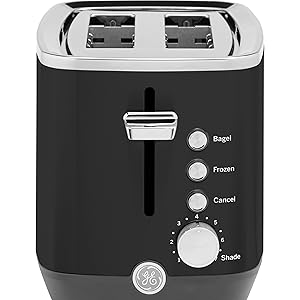 GE 2 Slice Toaster -Black
