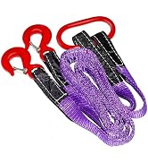 gemigard 4409LBS Two Leg Bridle Web Sling,Lifting Sling Straps with Hooks,4.92FT(1.5m)