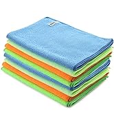 DNA MOTORING TOOLS-00257 Cleaning Towels Car Washing Microfiber Cloth for Auto Detailing Home Kit...
