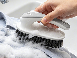 Soft Bristle Scrub