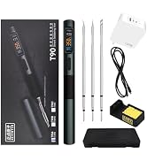 ALIENTEK 140W Soldering Iron Kit, T90 Fast Heating Digital Soldering Iron Adjustable Temperature ...