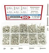 800pcs M2 Self Tapping Screw Assortment Kit Tapping Screw Assortment Kit Lock Nut Wood Thread Nai...