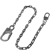 Ahiller Heavy Duty Anti-Theft Wallet Chain for Men - Secure Metal Biker Chain for Motorcycle, Pun...
