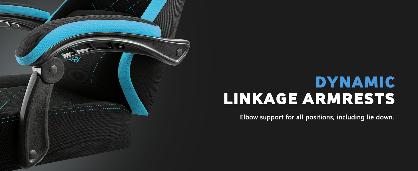 linkage armrest gaming chair