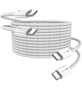 MOGOOD USB C Charger Cable, USB C to USB C Cable (3.3ft, 2Pack) 60W(3A) Fast Charging Cord USB 2....