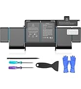 Jalaxbeat 74.9Wh A1502 A1582 Battery Replacement for Apple MacBook Pro 13 inch Retina A1493 [ Ear...