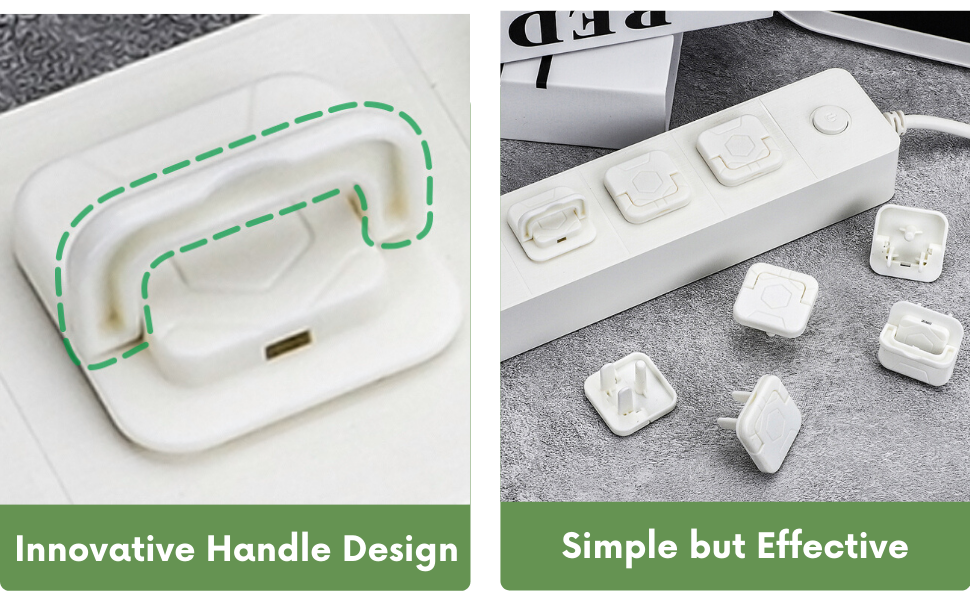 simple and clean outlet covers