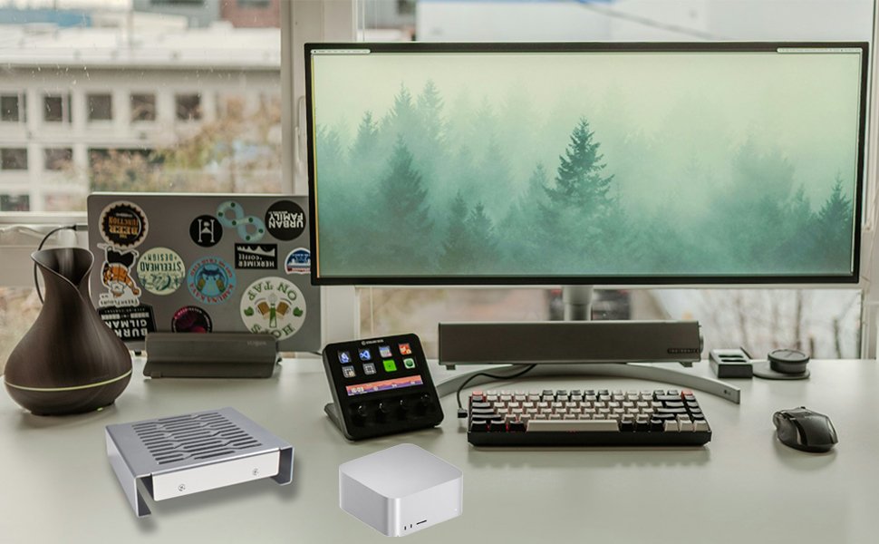 Aluminum Stand with Cooling Fan