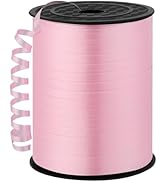 woric 600 Yards Light Pink Curling Ribbon 1/5 Inch Balloon String Ribbon Thin Crafts Ribbons for ...