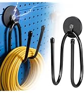 SKMYL Magnetic Hooks, Adjustable Heavy Duty Magnetic Hook, Utility Magnetic Extension Cord Organi...