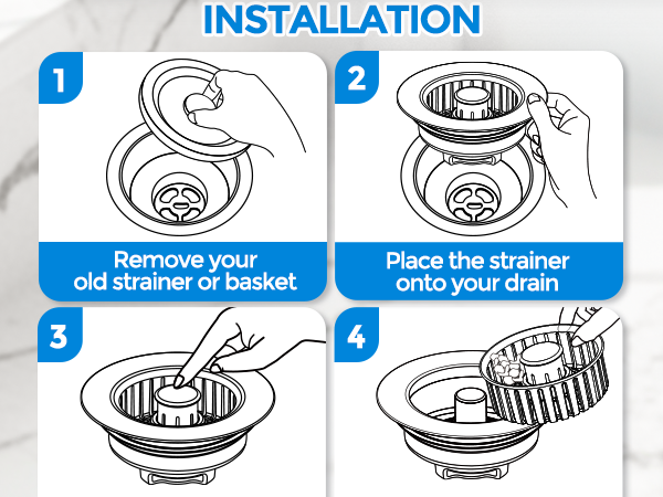 sink drain strainer