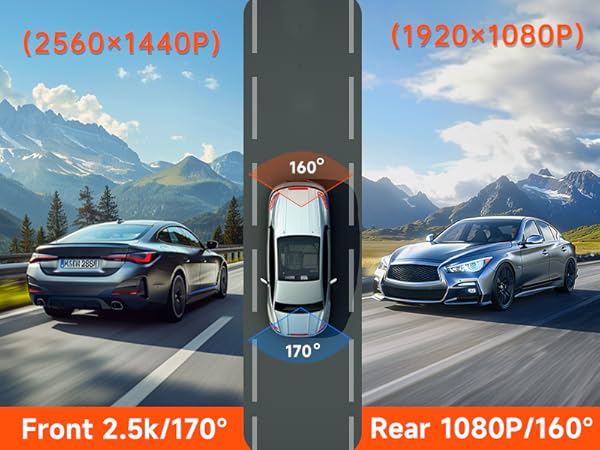 front and rear super clear camera