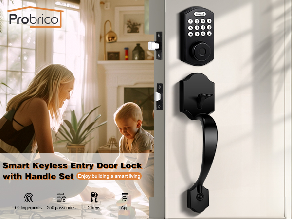 keyless entry door handle