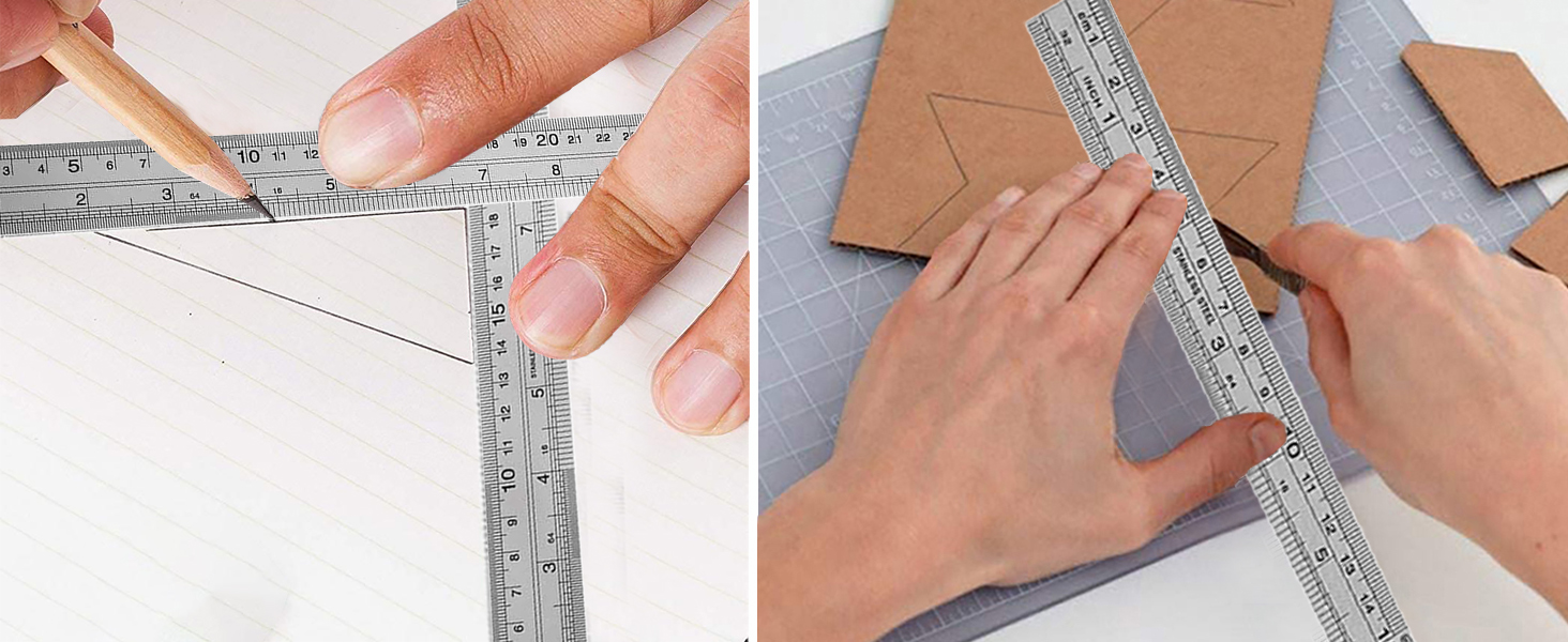 Metal ruler