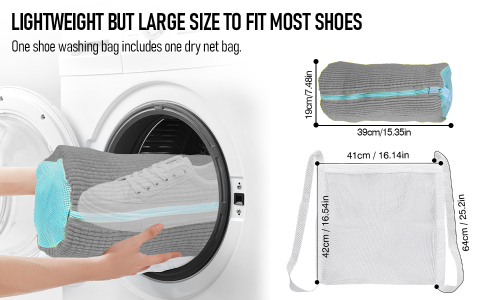 Shoe Washing Machine Bag