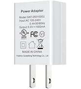 UL Certified USB Wall Charger - Power Supply 5v 1A (1000mA), Universal Portable Travel Power Adap...
