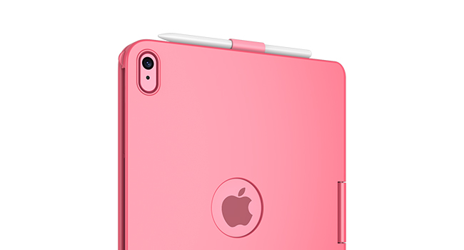 ipad 11th gen keyboard case pink 21