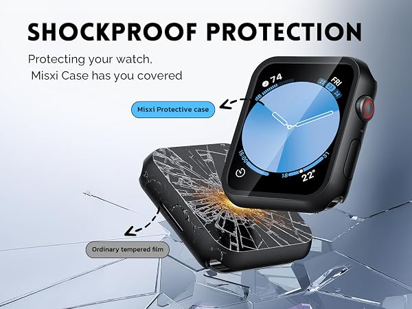 Waterproof Case for Apple Watch SE3/SE2/SE/S6/S5/S4 -P5-3
