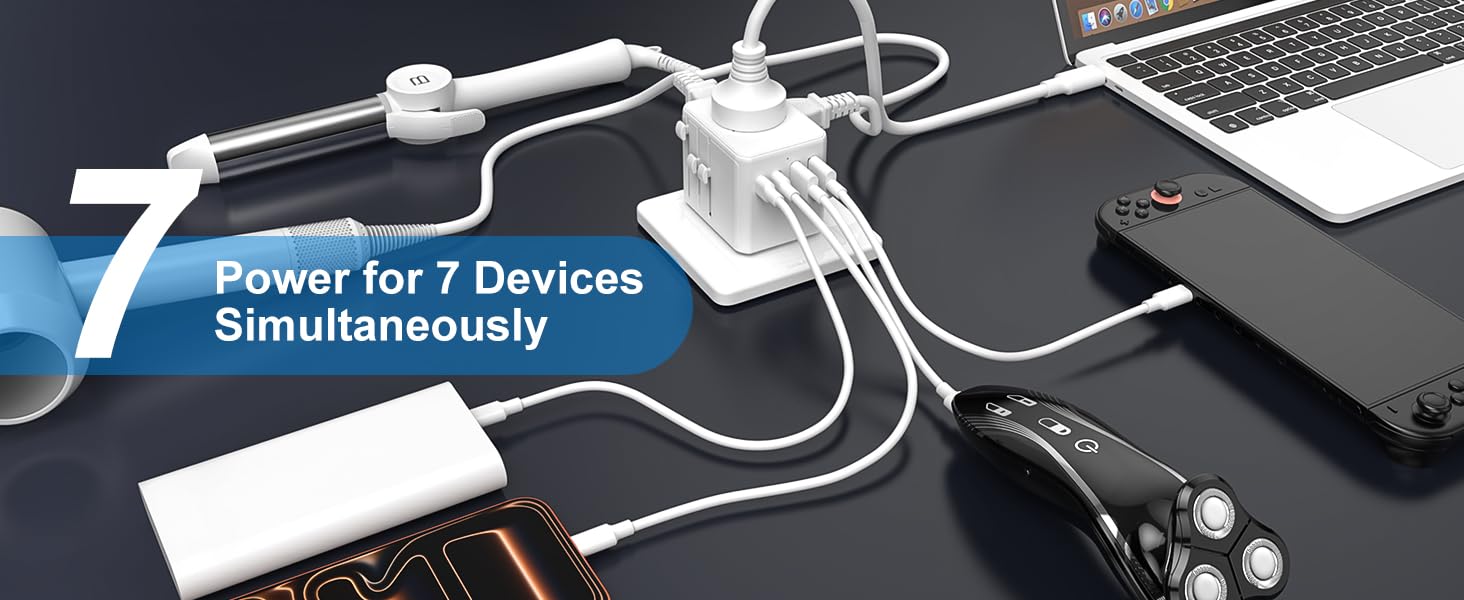 Universal Travel Adapter 25W