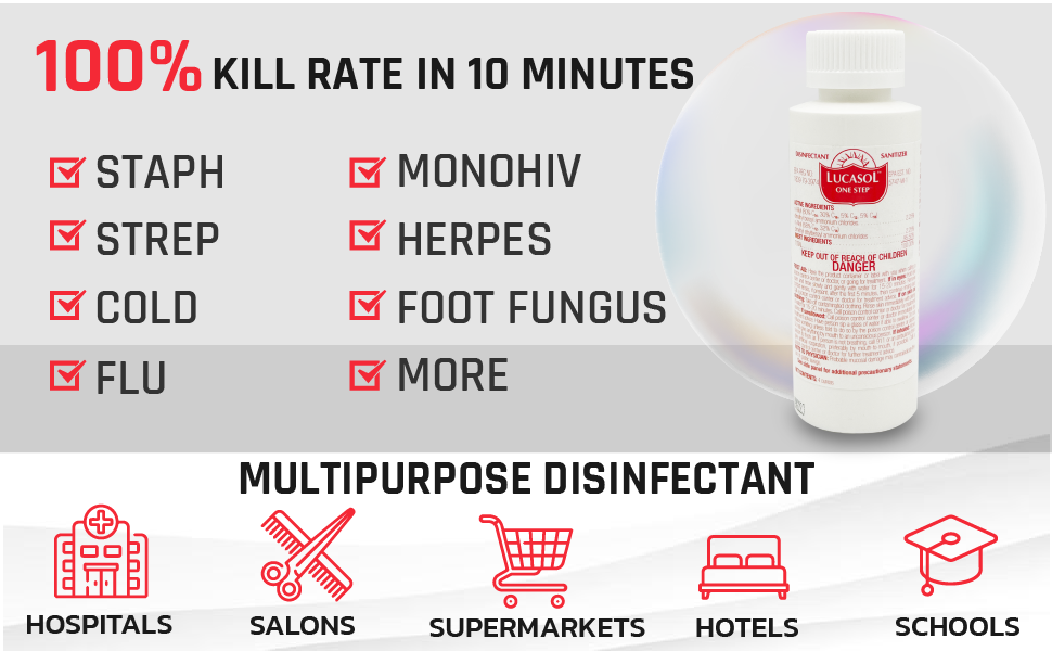 all purpose cleaner barber supplies disinfectant one step disinfectant cleaner bottle