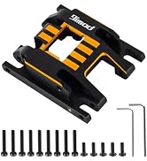 9IMOD Skid Plate for 1/18 RC Crawler TRX4M Upgrade Parts, CNC Aliuminum Transmission Mount Center...