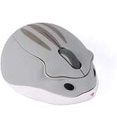 GUGUELEC Hamster Shape Dual Mode Wireless Mouse Grey