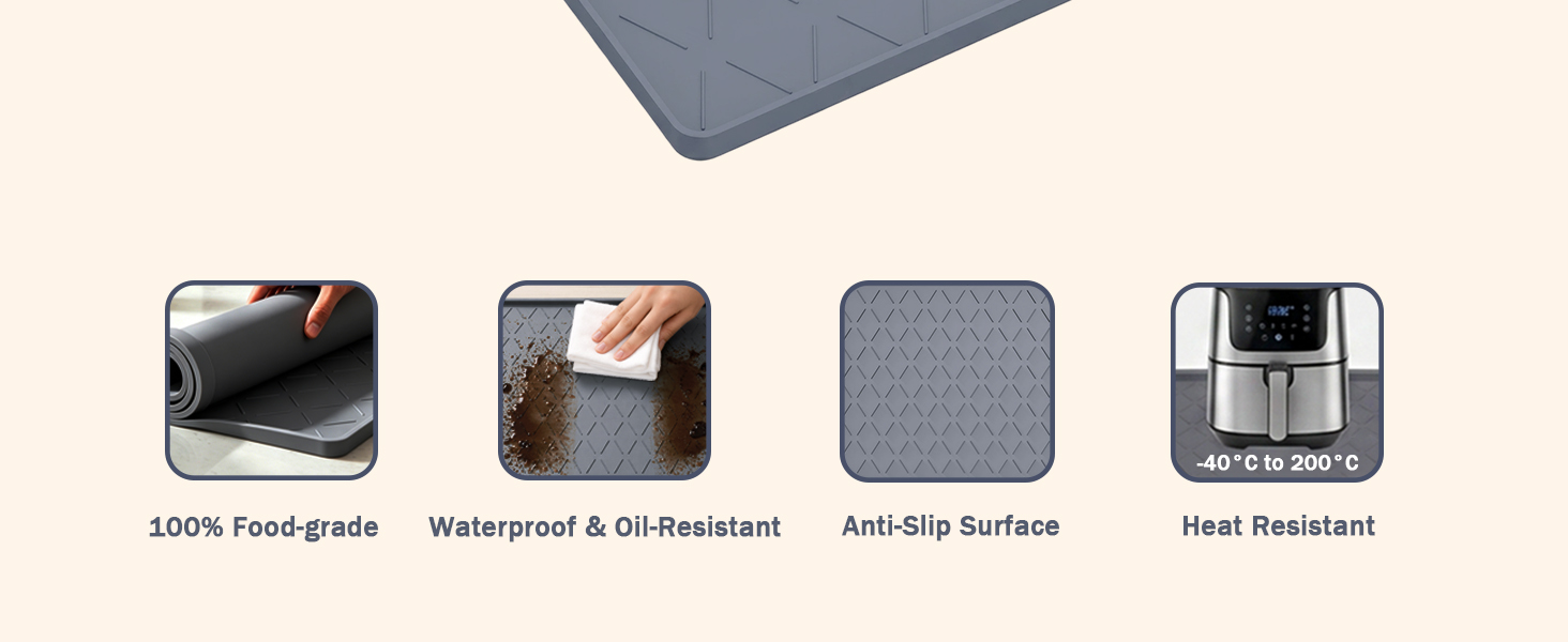 shelf liner, kitchen mat, drawer liner, kitchen organization, cabinet liner, kitchen sink organizer