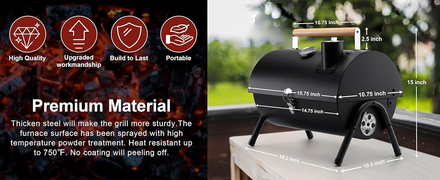 Tabletop Barbecue Grill