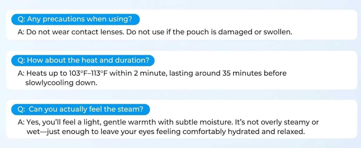 eye steamer for dry eye