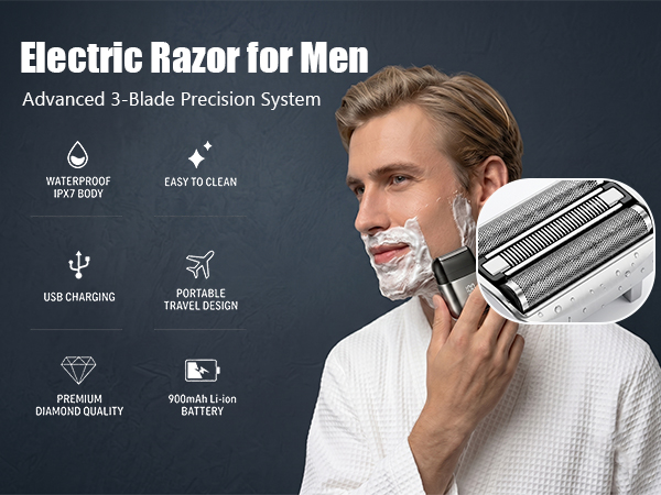 Electric Foil Shaver for Men