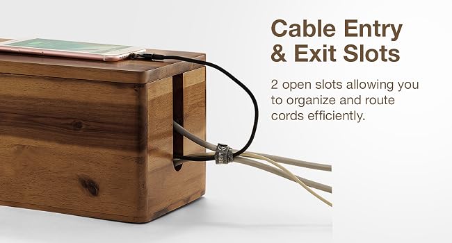 cable box with 2 open slots