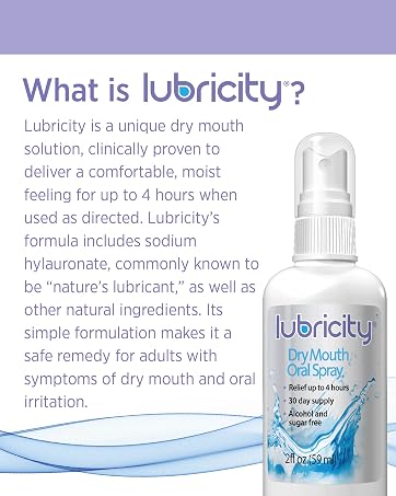 Lubricity Dry Mouth Oral Spray