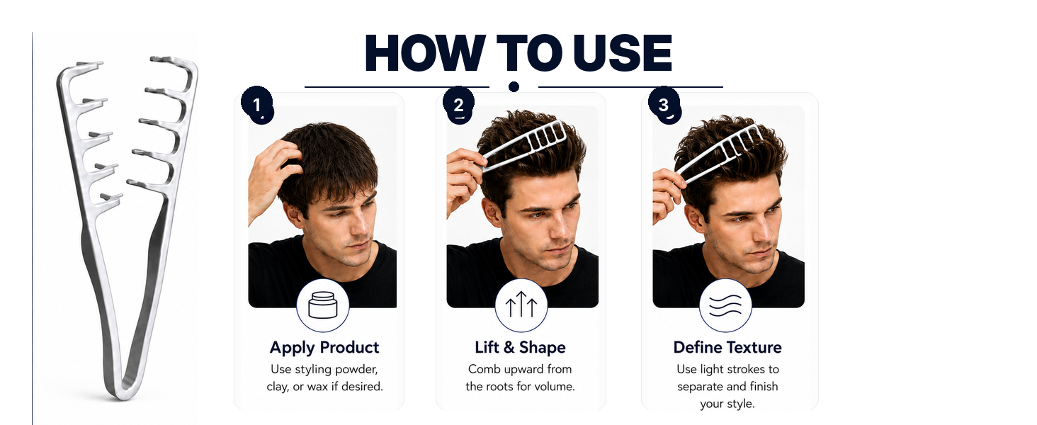 Simple steps to lift roots, shape hair, and define natural texture.