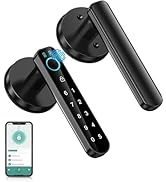 Fingerprint Door Lock-Smart Door knob,biometric Door Lock,with passcode keypad keyless Entry Door...