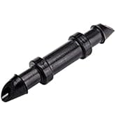 Raindrip R312CT Drip Irrigation Fittings Single Barbed Coupling Connectors, 1/4-Inch, 5 Per Bag, ...