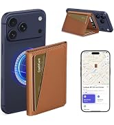 for Magsafe Wallet, Works with Apple Find My, Magnetic Wallet for iphone | Slim 7 Cards Holder wi...