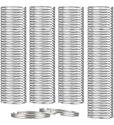 1500PCS Key Rings Bulk,1 Inch (25mm) Split Metal Alloy Keychain Rings | Sturdy alloy split key-ri...