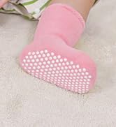 Baby Non Slip Grip Socks with Non Skid Soles for Infants Toddlers Kids Boys Girls