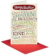 American Greetings Funny Christmas Card for Son (Wonderful Traits)