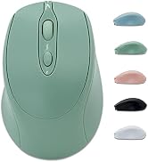 Dolrso Bluetooth Mouse,Rechargeable Wireless Mouse for Laptop/iPad/MacBook Pro/Air, Silent Mouse ...