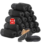 Shoe Covers Disposable 200 Pack (100 Pairs) Non-Slip, Durable, Indoor Protect Your Home, Floors a...