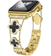 Musk-MSKR Diamond Metal Bands Add Sparkle to Your Watch For Apple Watch Series 11/10/9/8/7/6/5/4/...