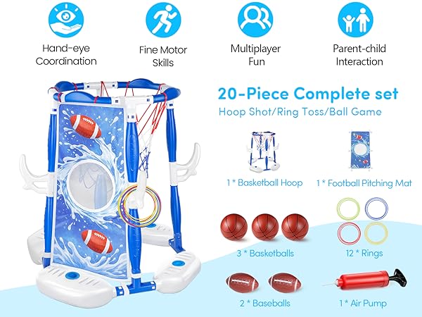 Pool Basketball Hoop