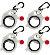 CANAANIN Zip Tie Holder Cable Tie Holder Heavy-Duty Colored Upgraded Carabiner Clip for Tool Belt...