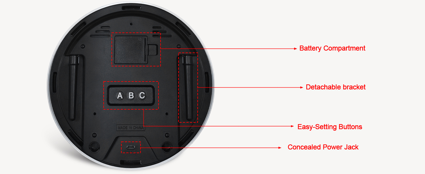Digital Desk Clock