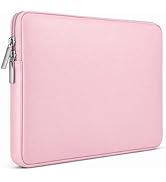 RAINYEAR 14 Inch Laptop Sleeve Soft PU Leather Case Protective Water Resistant Zipper Cover Carry...